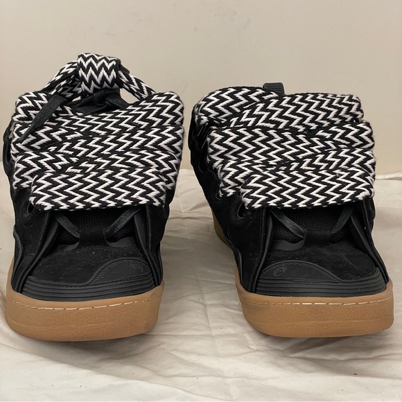 Lanvin Curb Skate Sneakers Mens Leather Suede Chunky 90s luxury streetwear 40/7 main image 6